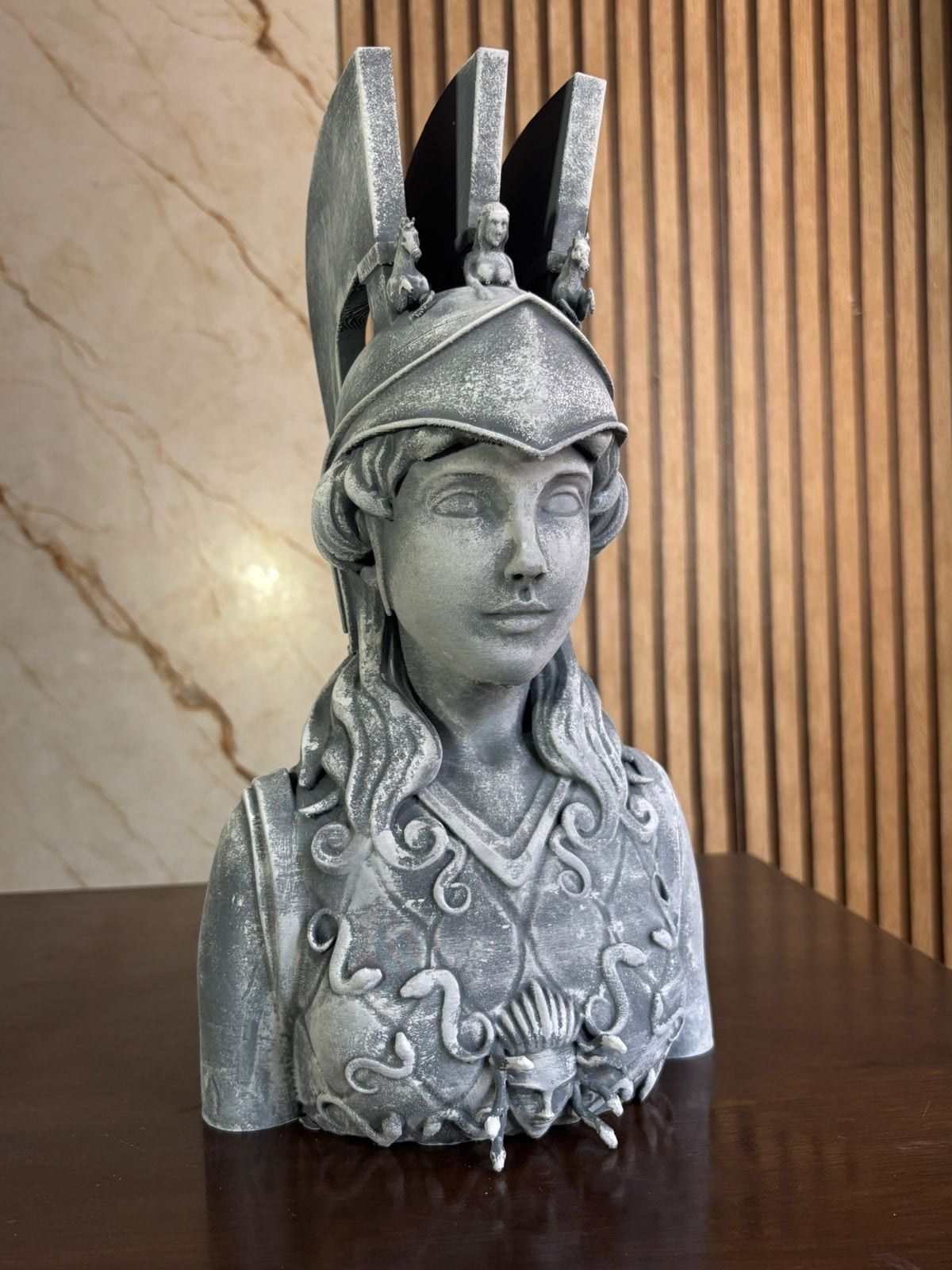 Busto de Atena · 25 cm · Saint Seiya