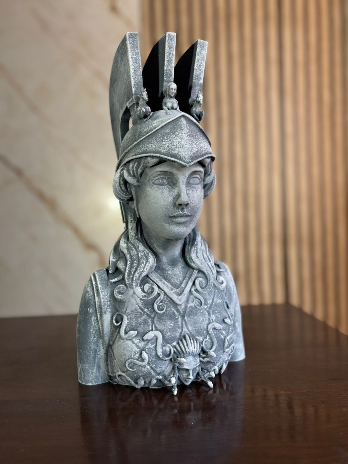 Busto de Atena · 25 cm · Saint Seiya