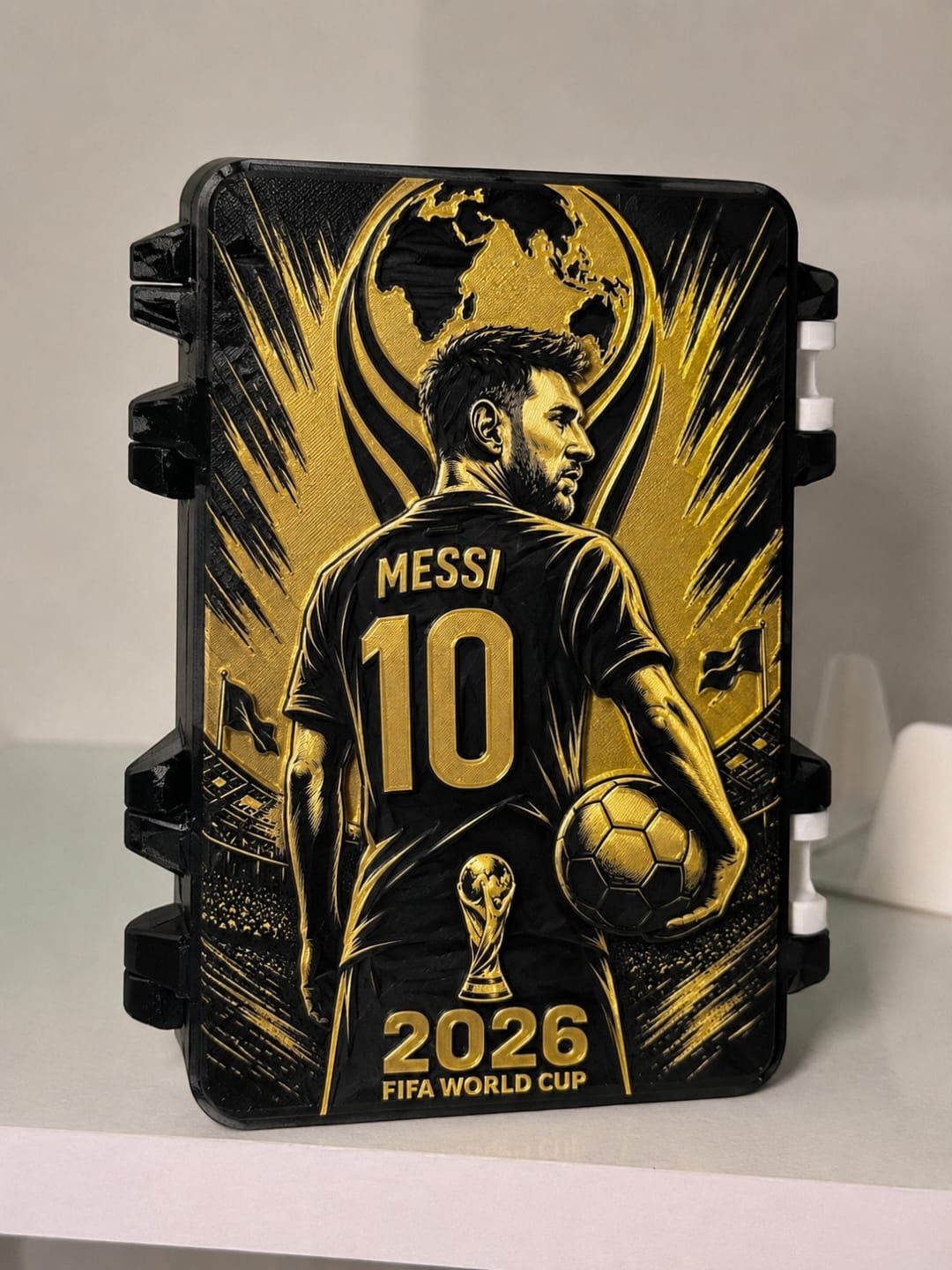Caja Organizadora de Figuritas · Panini Mundial 2026