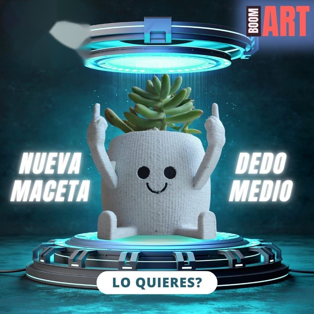 Maceta Dedo Medio