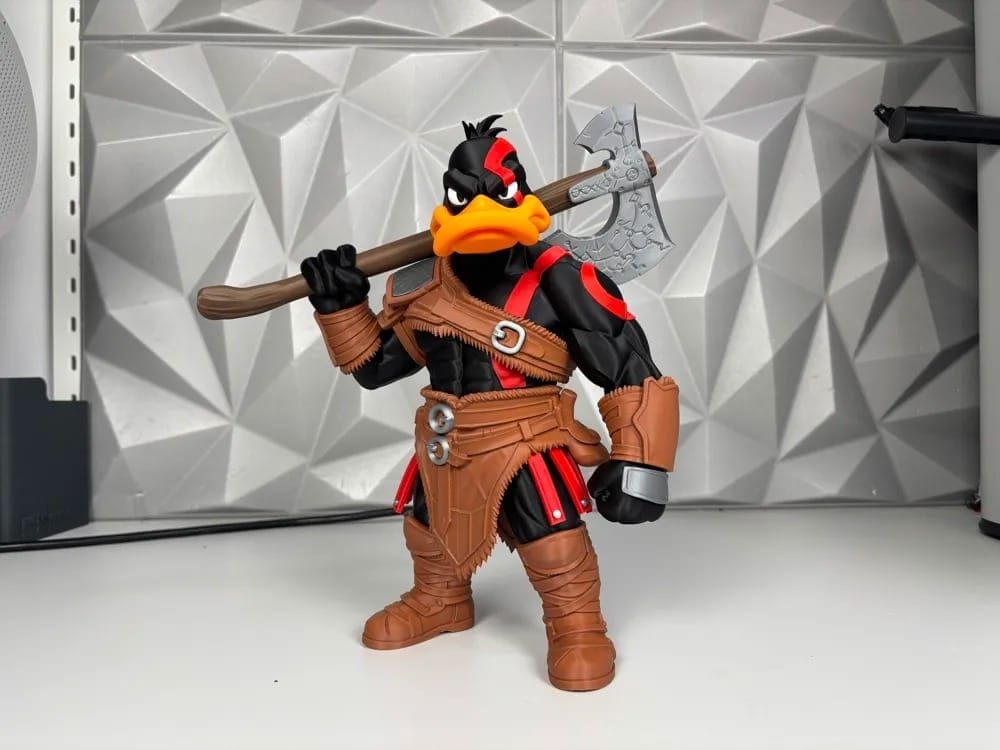 Pato Lucas Kratos · God of War